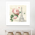 Roses in Paris IV by Katie Pertiet on GIANT ART - beige floral