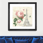 Roses in Paris IV by Katie Pertiet on GIANT ART - beige floral