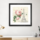 Roses in Paris IV by Katie Pertiet on GIANT ART - beige floral