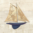 Nautique I by James Wiens on GIANT ART - beige nautical