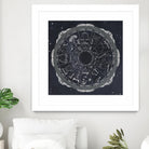 Night Sky Zodiac by Sara Zieve Miller on GIANT ART - grey maps