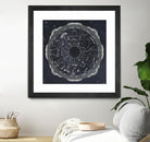 Night Sky Zodiac by Sara Zieve Miller on GIANT ART - grey maps