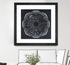 Night Sky Zodiac by Sara Zieve Miller on GIANT ART - grey maps