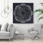 Night Sky Zodiac by Sara Zieve Miller on GIANT ART - grey maps