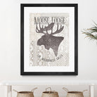 Soft Lodge V by Janelle Penner on GIANT ART - beige country look