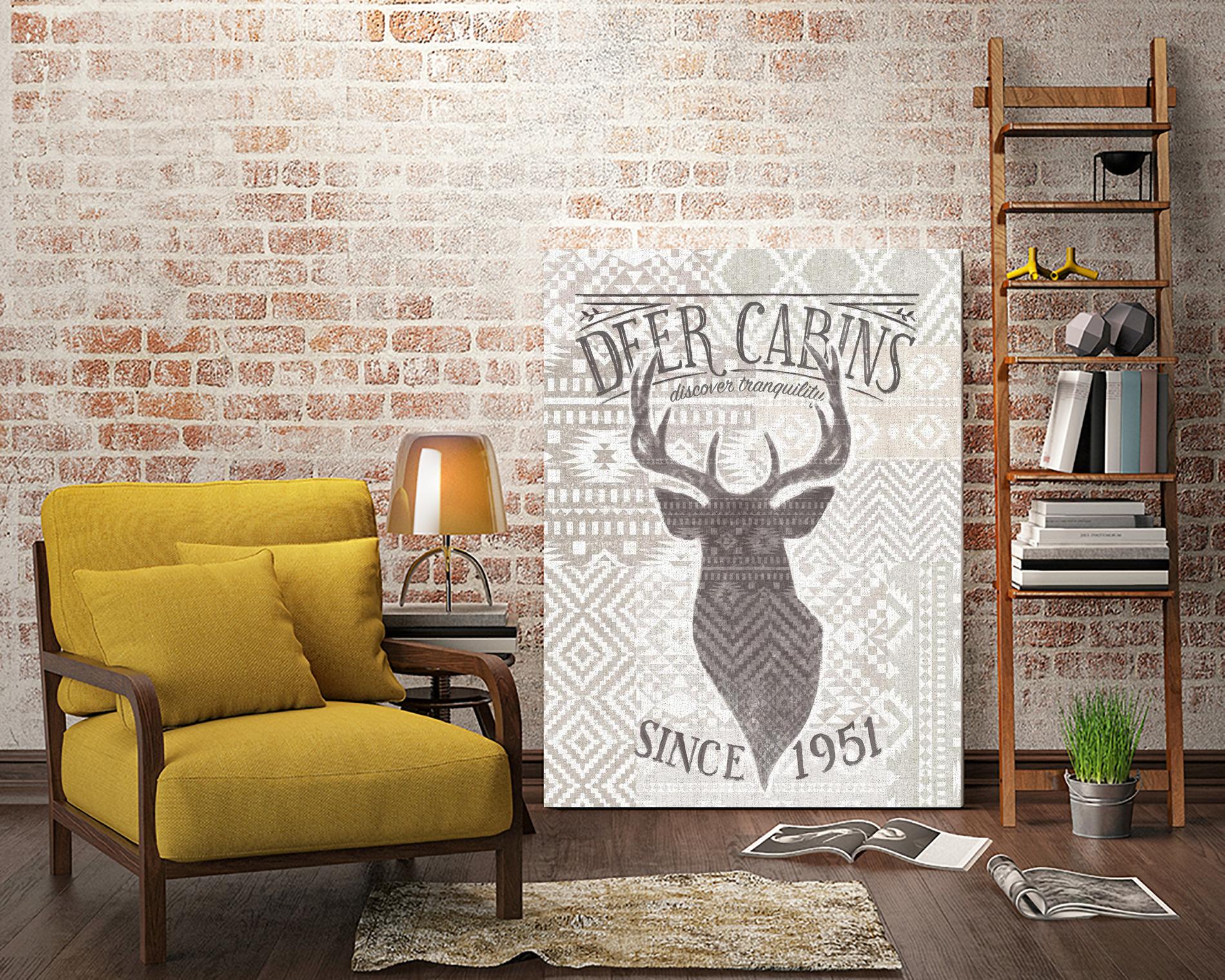 Soft Lodge VI by Janelle Penner on GIANT ART - beige country look