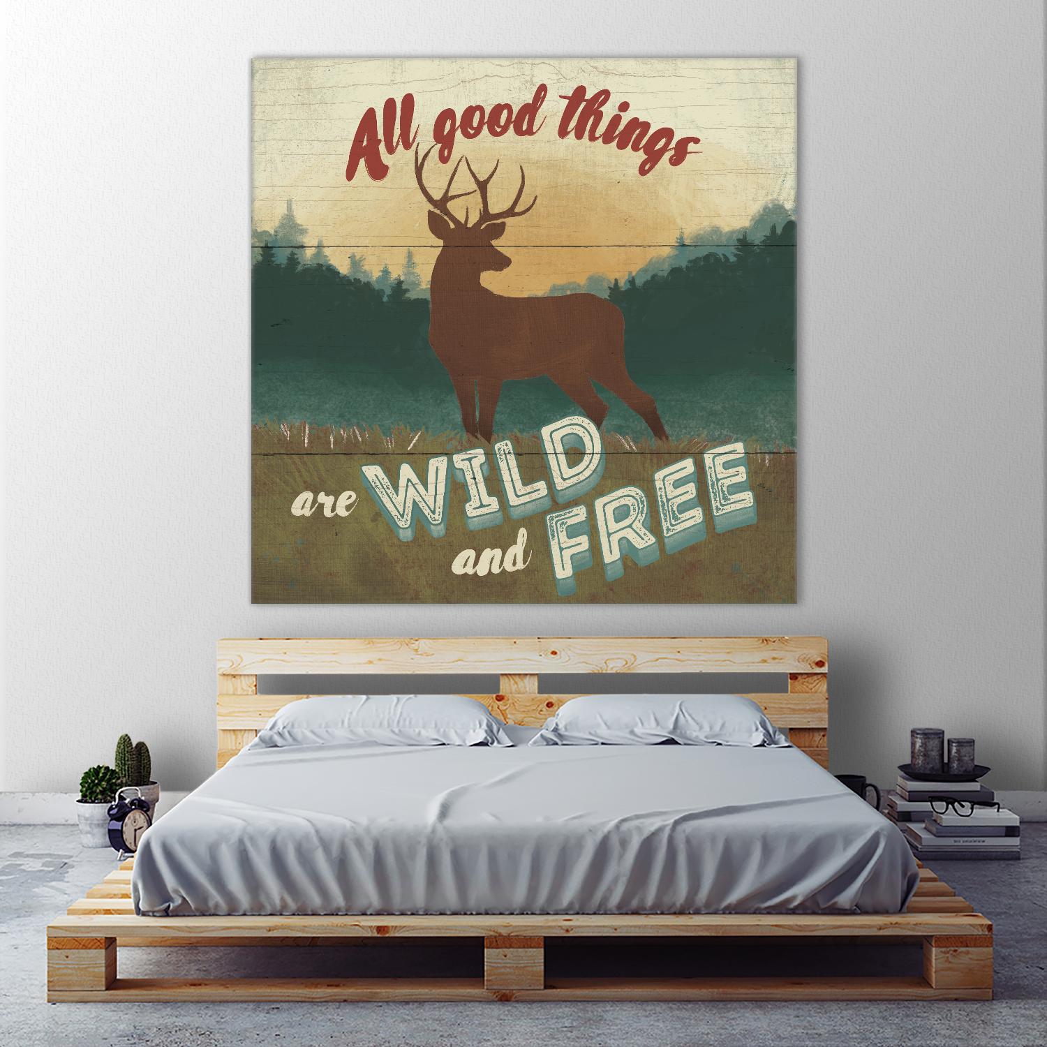 Discover the Wild VI by Janelle Penner on GIANT ART - green country look