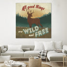 Discover the Wild VI by Janelle Penner on GIANT ART - green country look