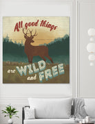 Discover the Wild VI by Janelle Penner on GIANT ART - green country look