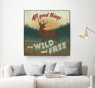 Discover the Wild VI by Janelle Penner on GIANT ART - green country look