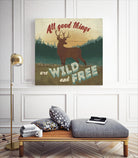 Discover the Wild VI by Janelle Penner on GIANT ART - green country look