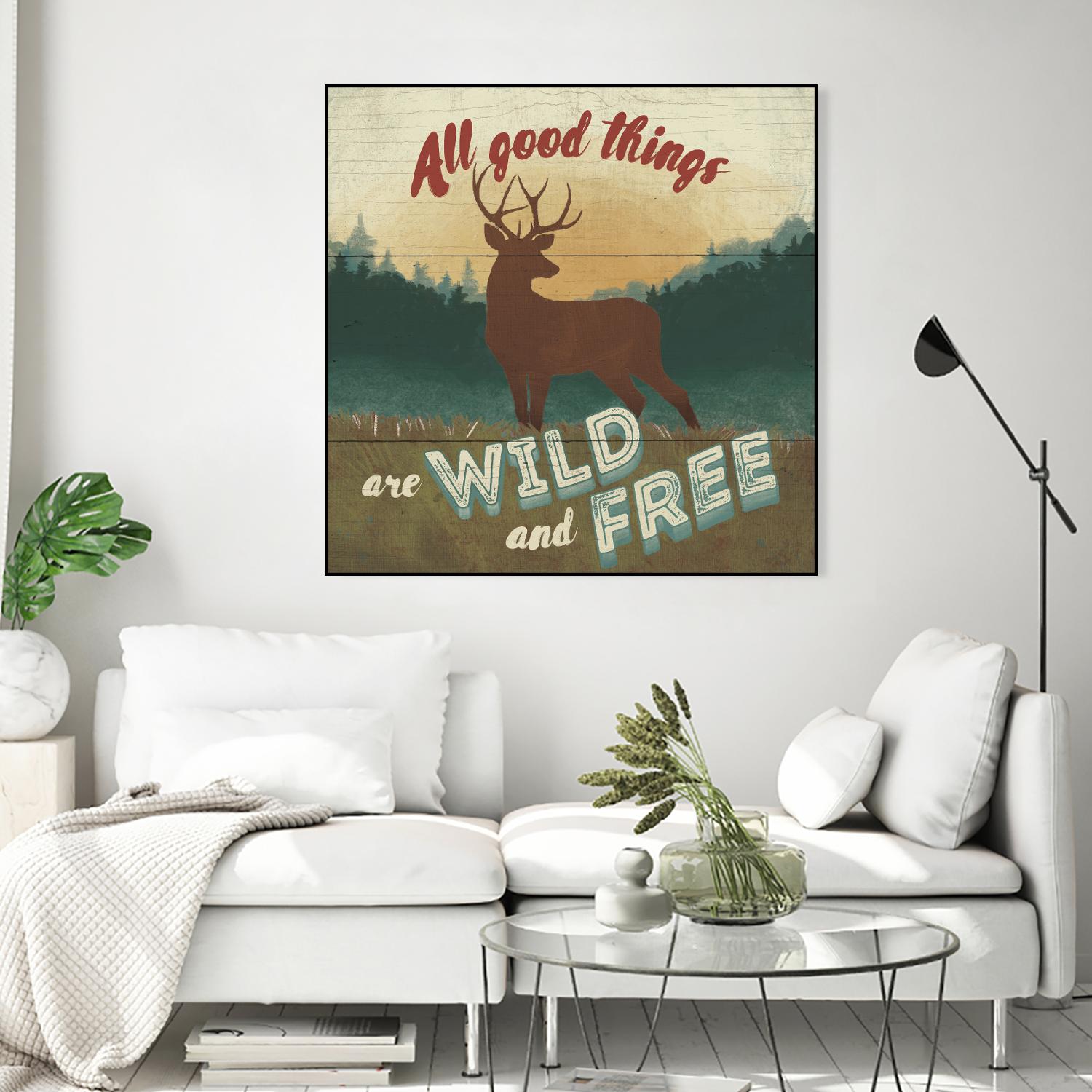 Discover the Wild VI by Janelle Penner on GIANT ART - green country look