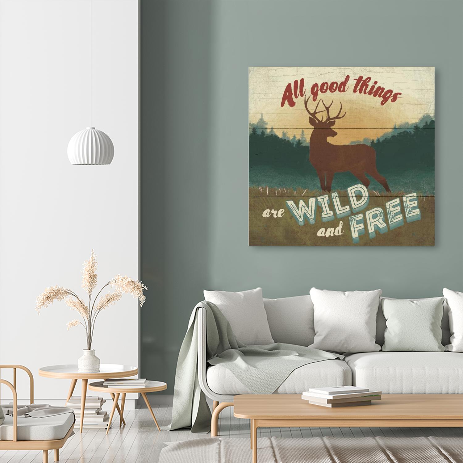 Discover the Wild VI by Janelle Penner on GIANT ART - green country look