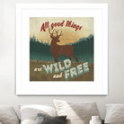 Discover the Wild VI by Janelle Penner on GIANT ART - green country look