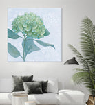 Blue Hydrangea I by Beth Grove on GIANT ART - green floral