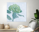 Blue Hydrangea I by Beth Grove on GIANT ART - green floral