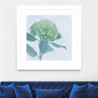 Blue Hydrangea I by Beth Grove on GIANT ART - green floral