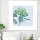 Blue Hydrangea I by Beth Grove on GIANT ART - green floral