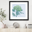 Blue Hydrangea I by Beth Grove on GIANT ART - green floral