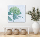 Blue Hydrangea I by Beth Grove on GIANT ART - green floral