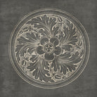 Rosette II Gray by Portfolio on GIANT ART - grey contemporary