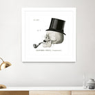 Dandy Bones II by Sue Schlabach on GIANT ART - white vintage