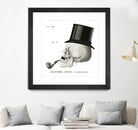 Dandy Bones II by Sue Schlabach on GIANT ART - white vintage