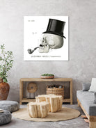 Dandy Bones II by Sue Schlabach on GIANT ART - white vintage