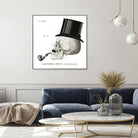 Dandy Bones II by Sue Schlabach on GIANT ART - white vintage