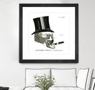 Dandy Bones III by Sue Schlabach on GIANT ART - white vintage