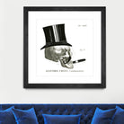 Dandy Bones III by Sue Schlabach on GIANT ART - white vintage