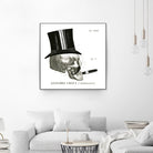 Dandy Bones III by Sue Schlabach on GIANT ART - white vintage