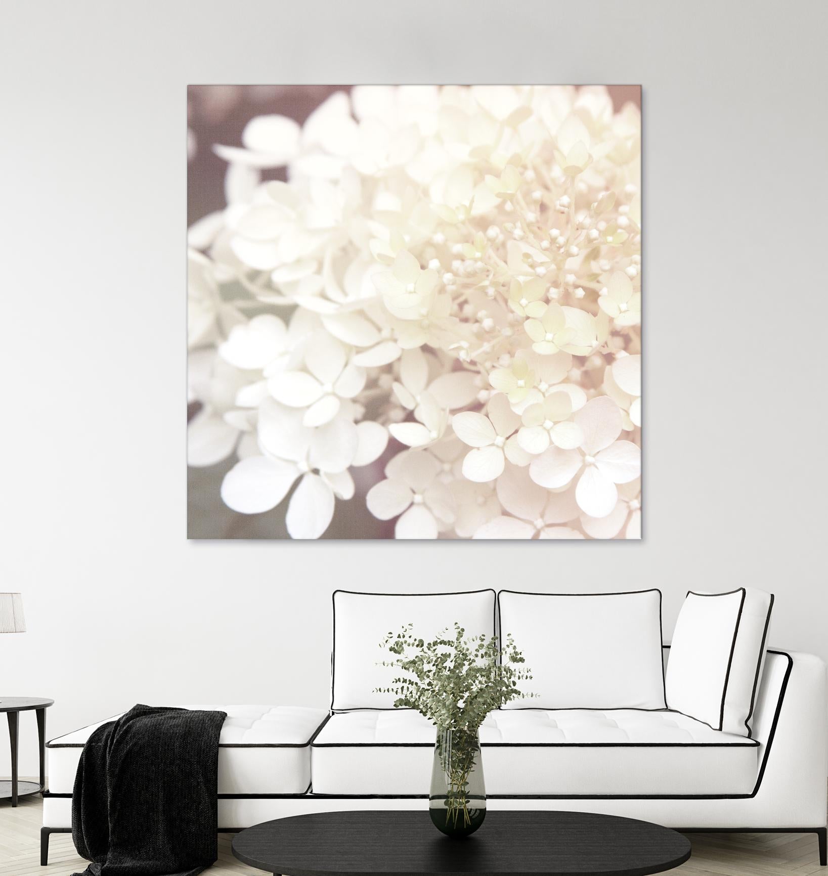 Hydrangea Dream II by Laura Marshall on GIANT ART - grey floral