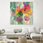 Colorful Garden II by Silvia Vassileva on GIANT ART - green floral