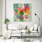 Colorful Garden II by Silvia Vassileva on GIANT ART - green floral