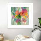 Colorful Garden II by Silvia Vassileva on GIANT ART - green floral