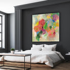 Colorful Garden III by Silvia Vassileva on GIANT ART - green floral