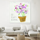 The Sweetness Inspiration by Kellie Day on GIANT ART - beige floral