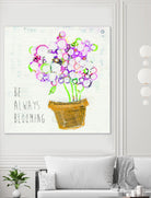 The Sweetness Inspiration by Kellie Day on GIANT ART - beige floral