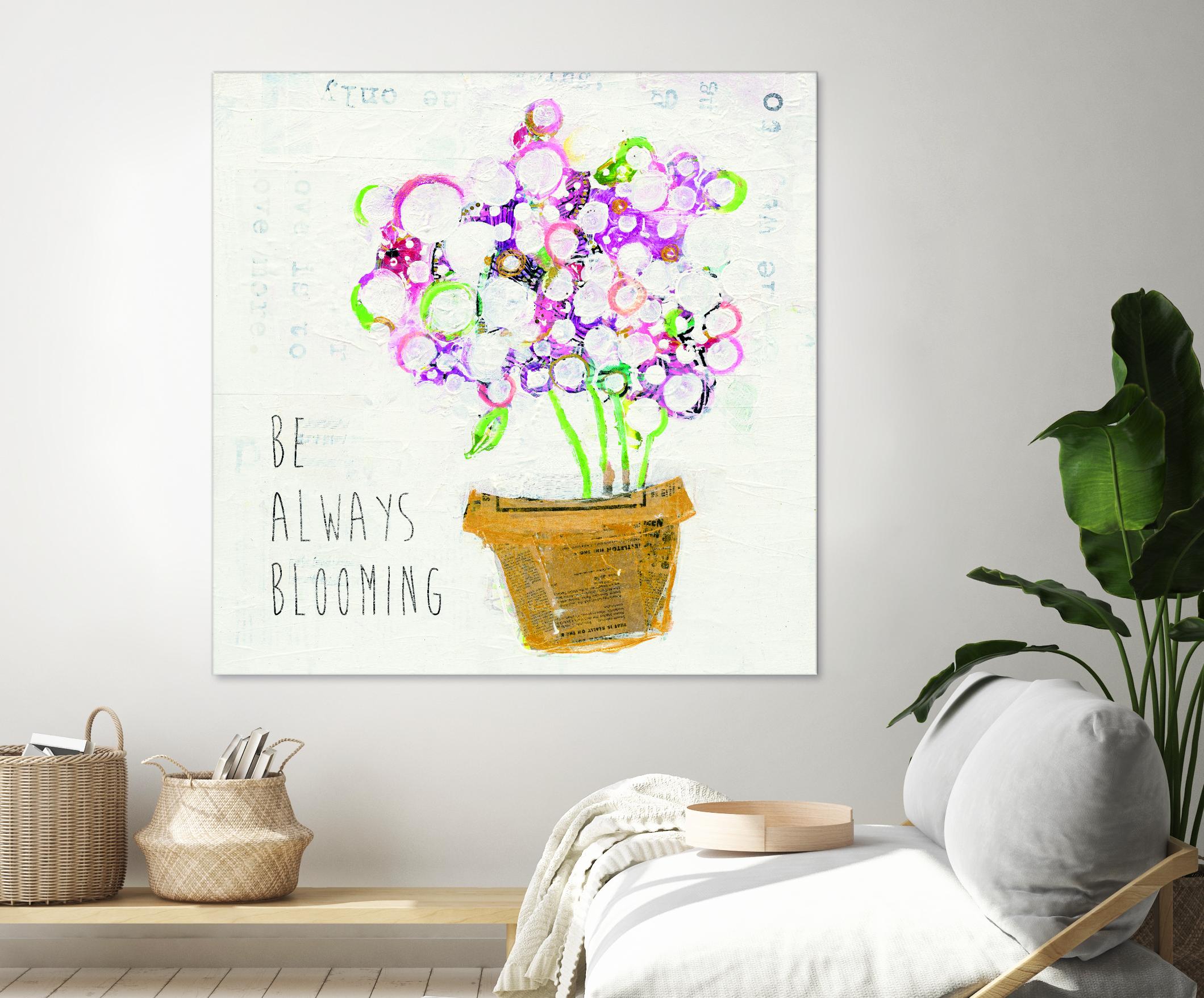 The Sweetness Inspiration by Kellie Day on GIANT ART - beige floral