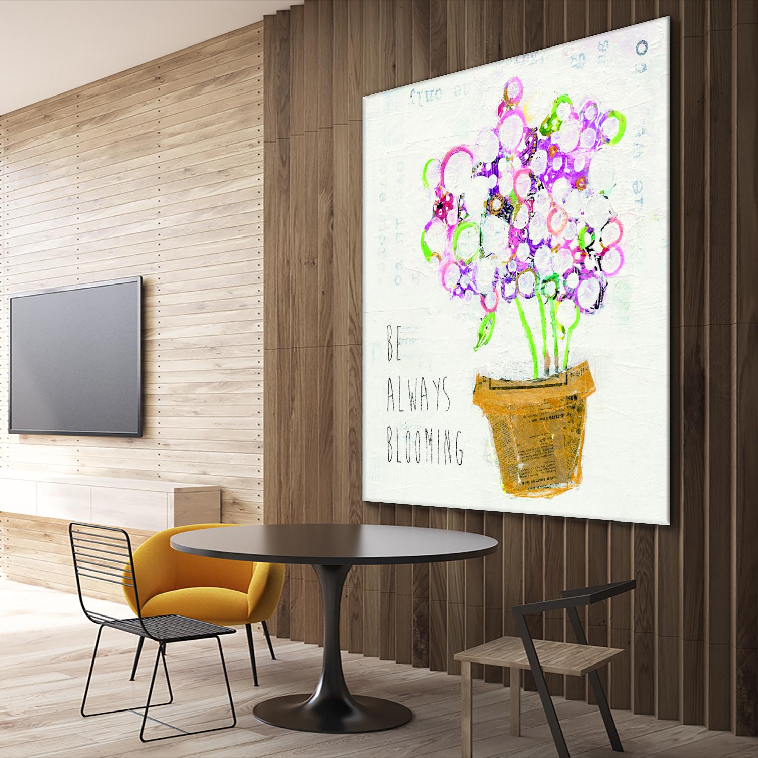 The Sweetness Inspiration by Kellie Day on GIANT ART - beige floral