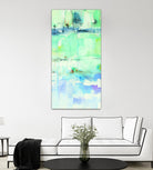 North Shore Panel II by Mike Schick on GIANT ART - turquoise abstract
