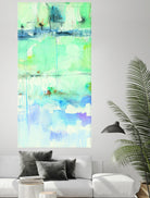 North Shore Panel II by Mike Schick on GIANT ART - turquoise abstract