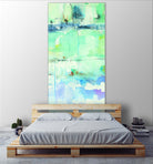 North Shore Panel II by Mike Schick on GIANT ART - turquoise abstract