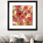 Glorious Pink Floral II by Silvia Vassileva on GIANT ART - yellow floral
