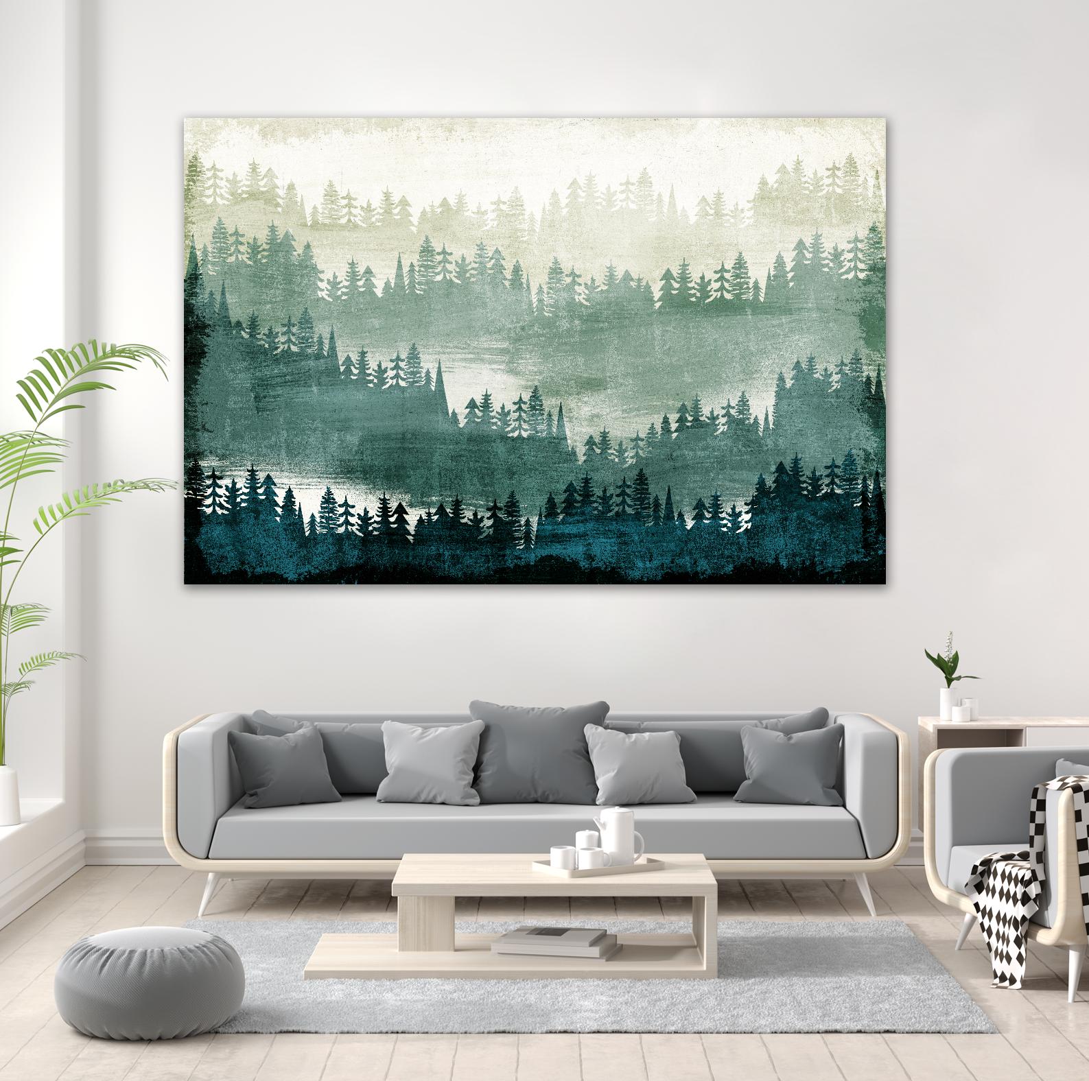 Mountainscape by Michael Mullan on GIANT ART - white landscape