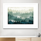 Mountainscape by Michael Mullan on GIANT ART - white landscape