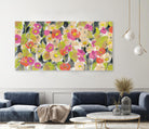 Velvety Florals by Silvia Vassileva on GIANT ART - green floral