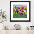 Early June by Shirley Novak on GIANT ART - green floral