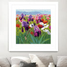 Early June by Shirley Novak on GIANT ART - green floral